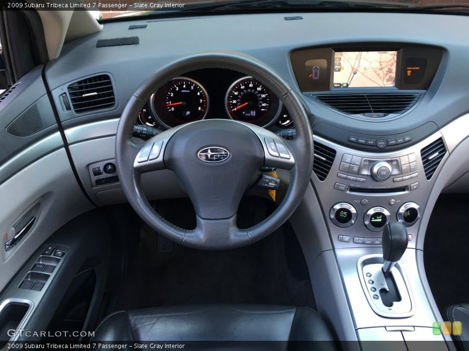 Slate Gray Interior Dashboard for the 2009 Subaru Tribeca Limited 7 Passenger #138699705