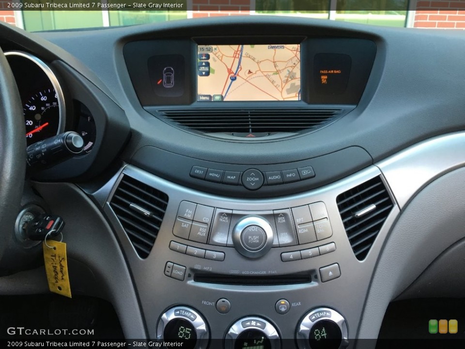Slate Gray Interior Controls for the 2009 Subaru Tribeca Limited 7 Passenger #138699771