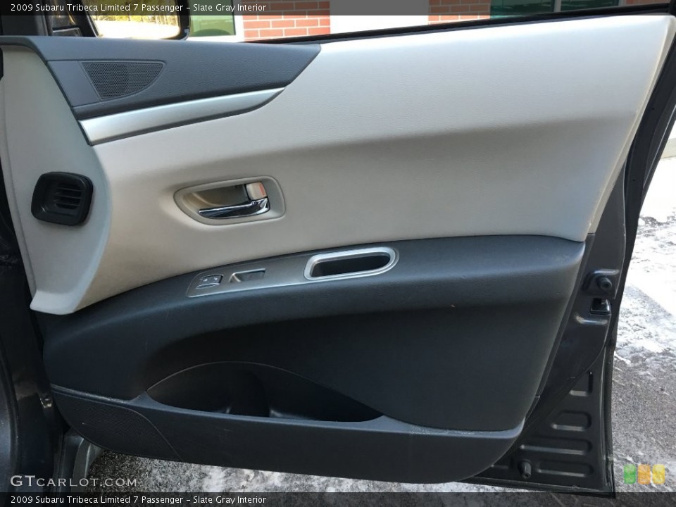 Slate Gray Interior Door Panel for the 2009 Subaru Tribeca Limited 7 Passenger #138700325