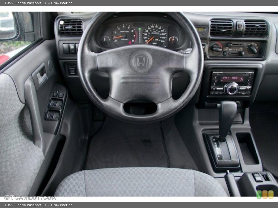 Gray Interior Dashboard for the 1999 Honda Passport LX #138700350