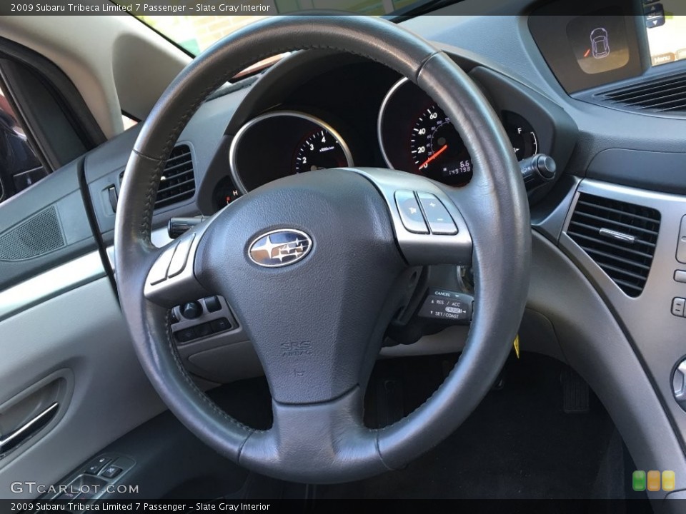 Slate Gray Interior Steering Wheel for the 2009 Subaru Tribeca Limited 7 Passenger #138700483