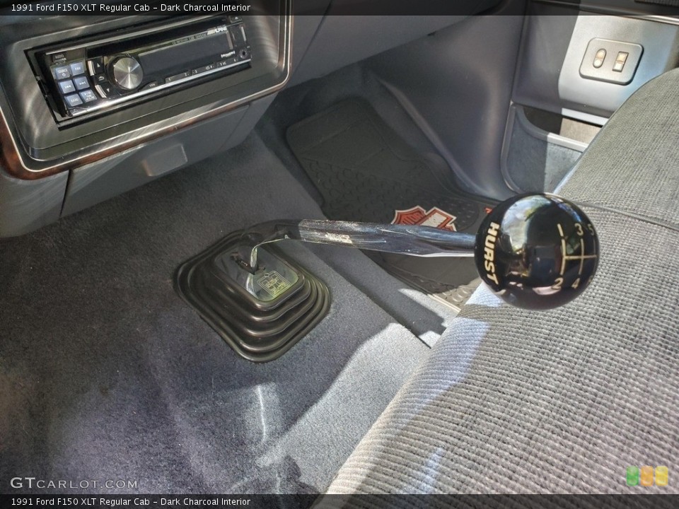 Dark Charcoal Interior Transmission for the 1991 Ford F150 XLT Regular Cab #138700488