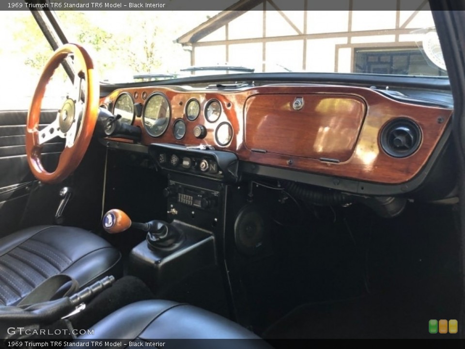 Black Interior Photo for the 1969 Triumph TR6  #138701139