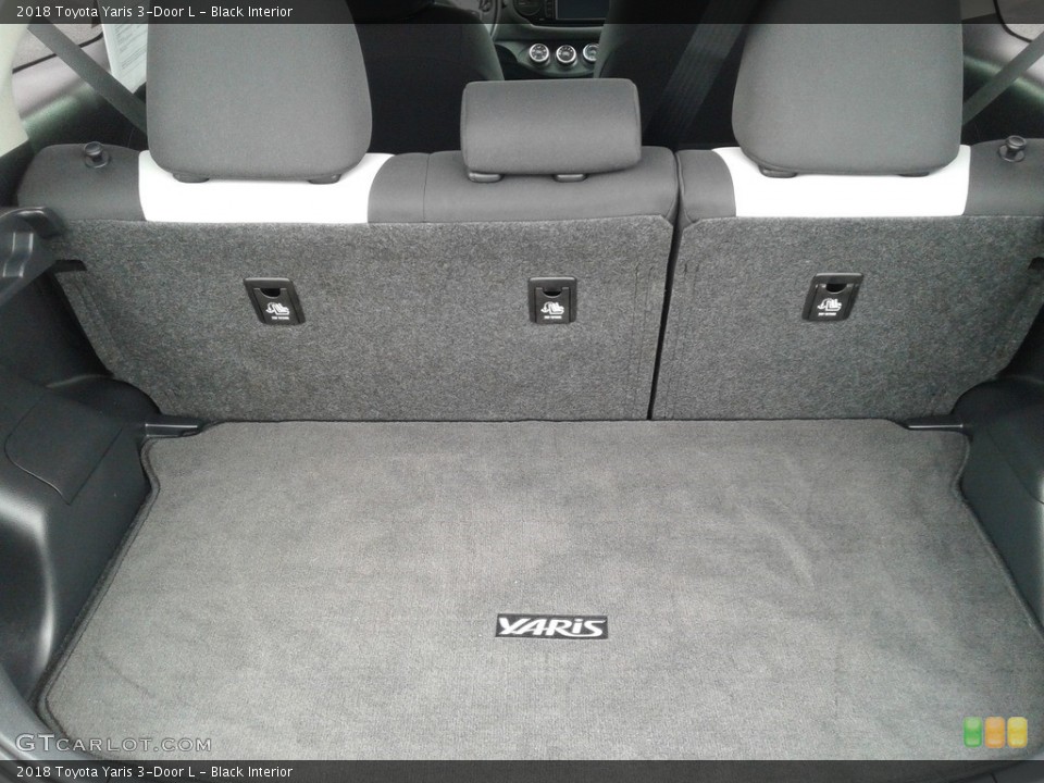 Black Interior Trunk for the 2018 Toyota Yaris 3-Door L #138704157