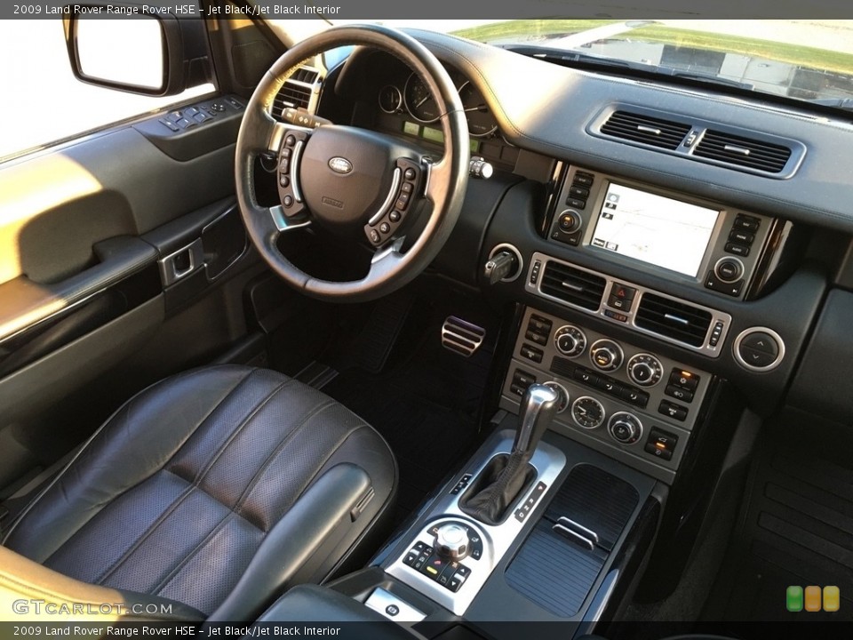 Jet Black/Jet Black Interior Front Seat for the 2009 Land Rover Range Rover HSE #138704844