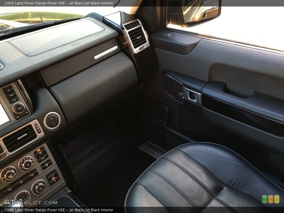 Jet Black/Jet Black Interior Front Seat for the 2009 Land Rover Range Rover HSE #138704868
