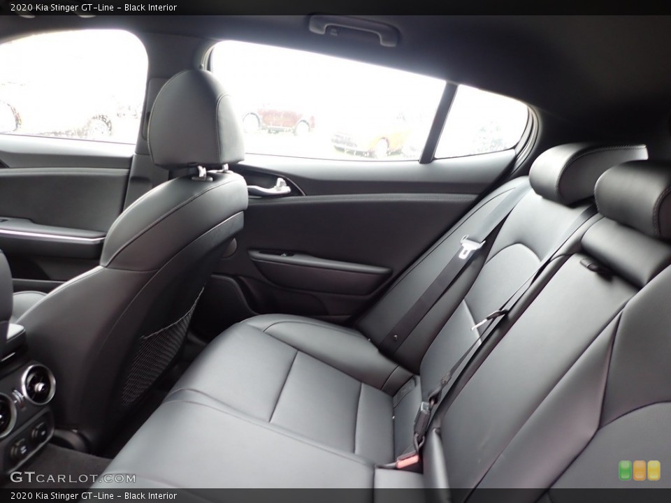 Black Interior Rear Seat for the 2020 Kia Stinger GT-Line #138704873
