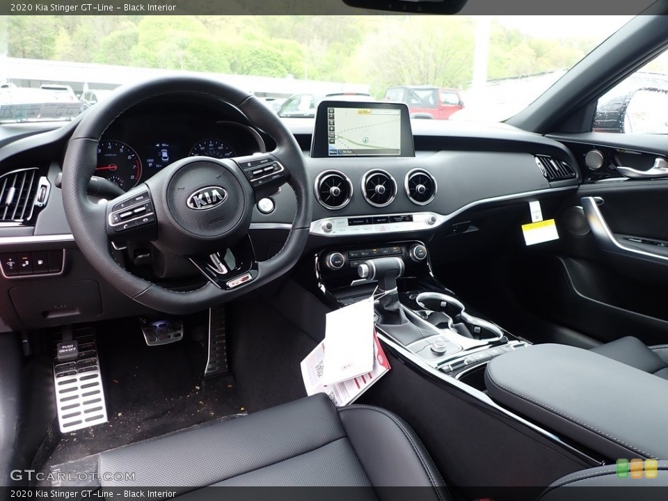 Black Interior Dashboard for the 2020 Kia Stinger GT-Line #138704901