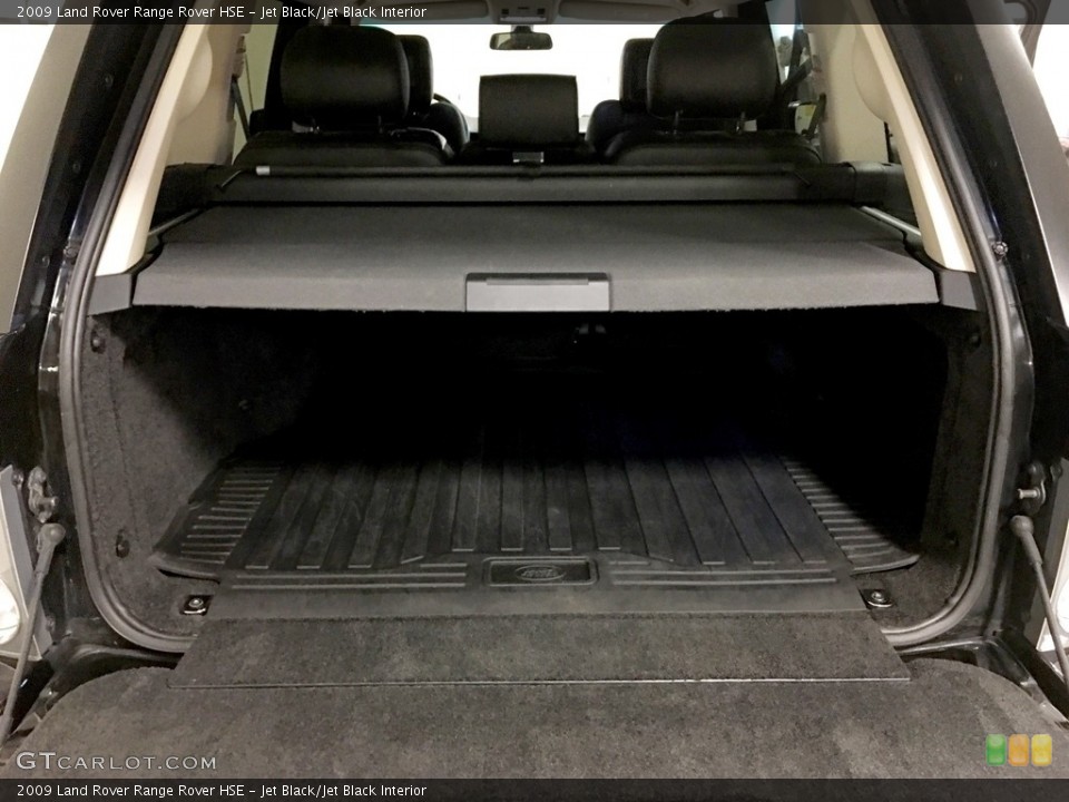 Jet Black/Jet Black Interior Trunk for the 2009 Land Rover Range Rover HSE #138706365