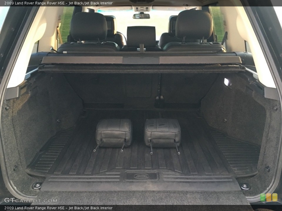 Jet Black/Jet Black Interior Trunk for the 2009 Land Rover Range Rover HSE #138706416