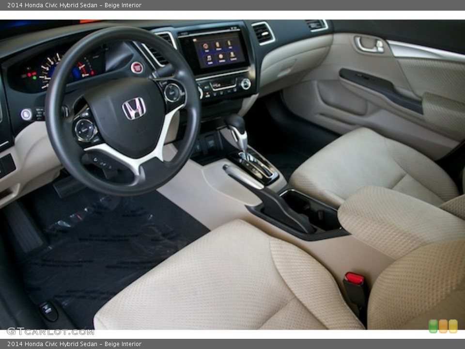 Beige Interior Photo for the 2014 Honda Civic Hybrid Sedan #138709344