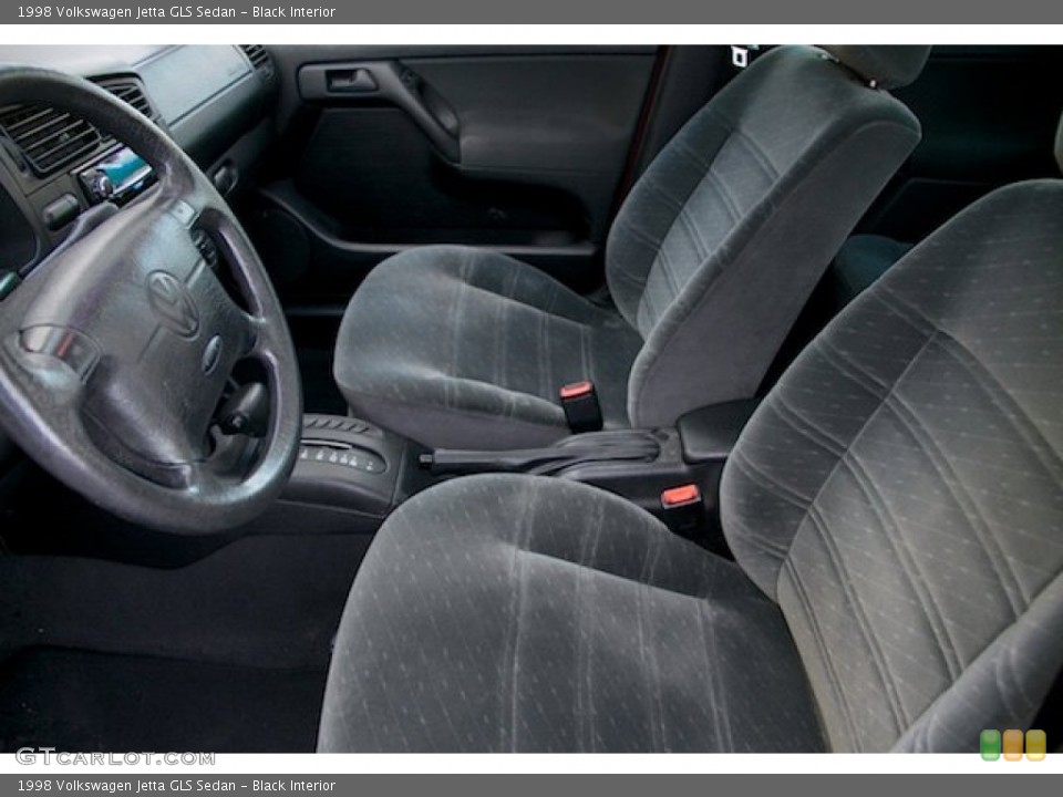 Black Interior Photo for the 1998 Volkswagen Jetta GLS Sedan #138709767