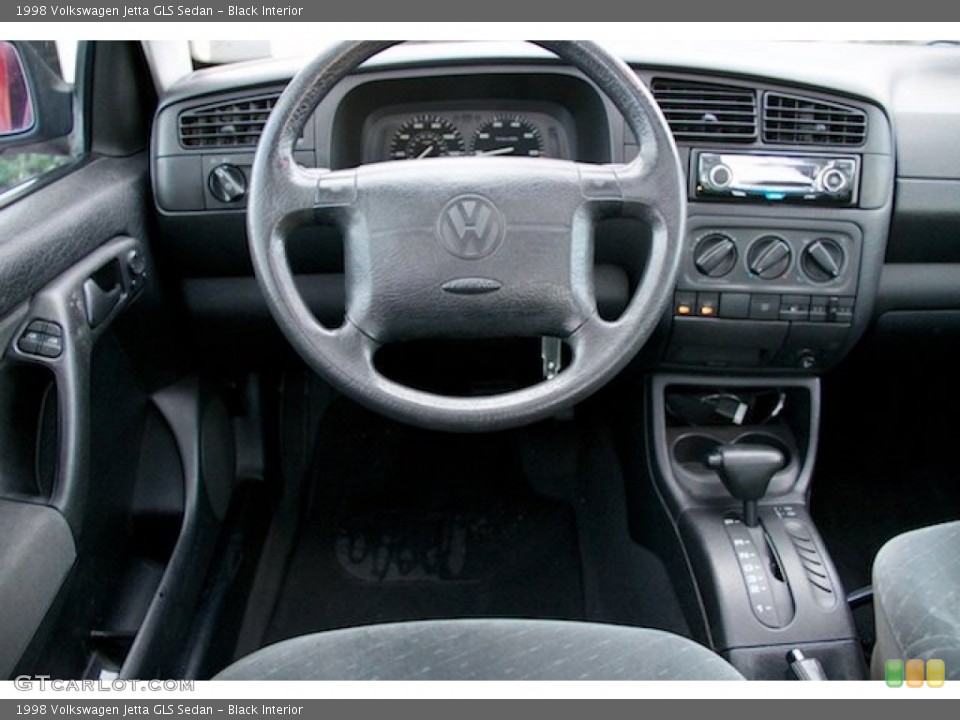 Black 1998 Volkswagen Jetta Interiors