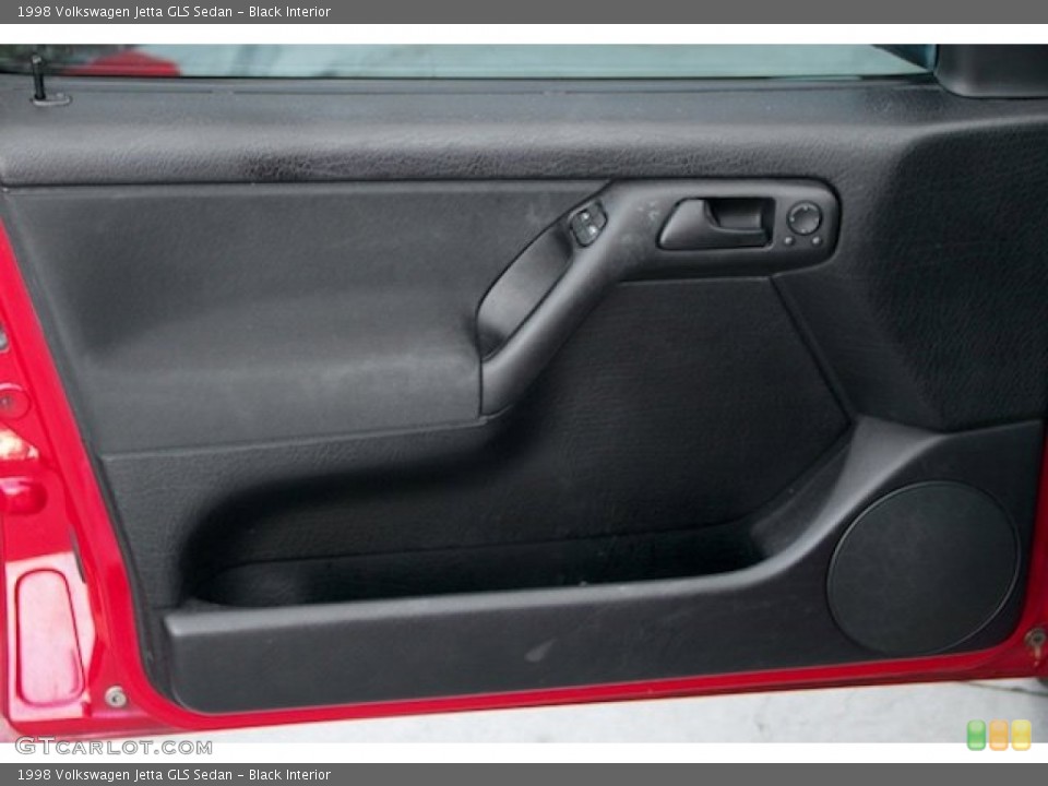 Black Interior Door Panel for the 1998 Volkswagen Jetta GLS Sedan #138710097