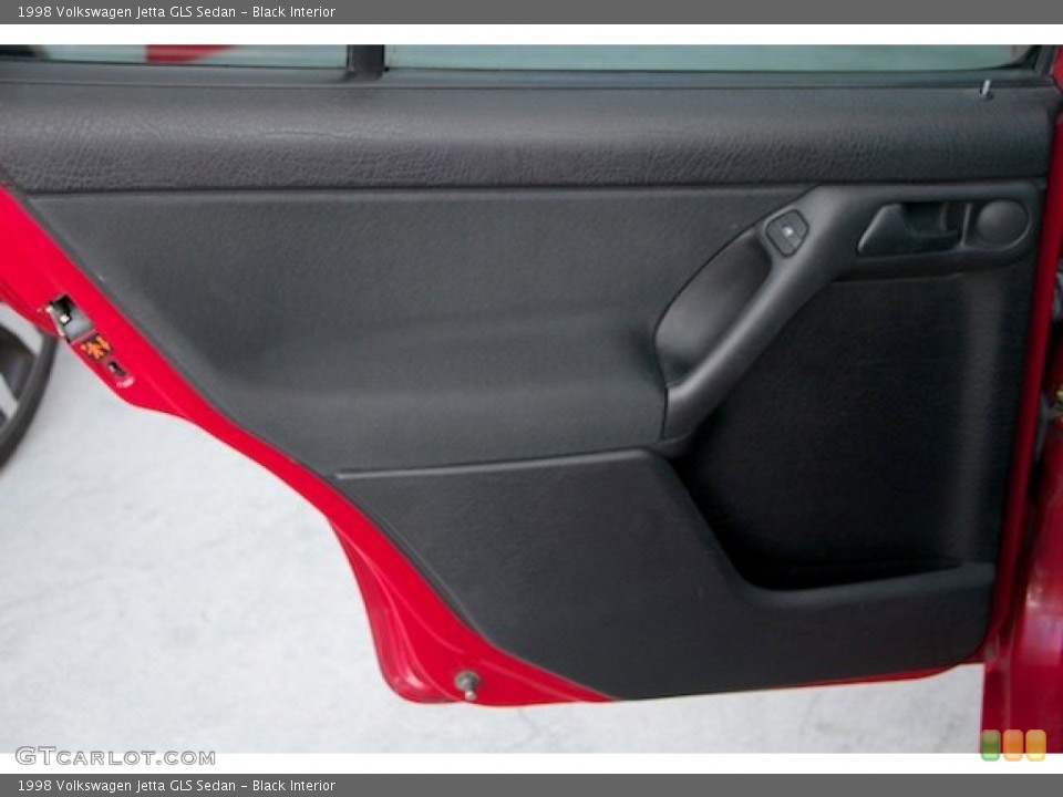 Black Interior Door Panel for the 1998 Volkswagen Jetta GLS Sedan #138710115