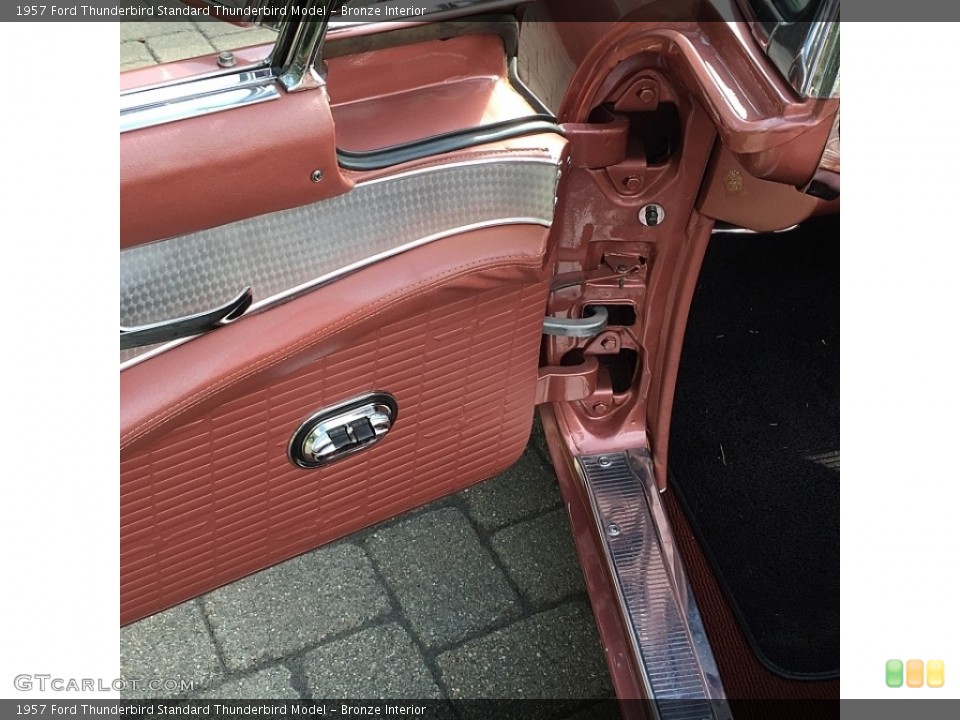 Bronze Interior Door Panel for the 1957 Ford Thunderbird  #138710772