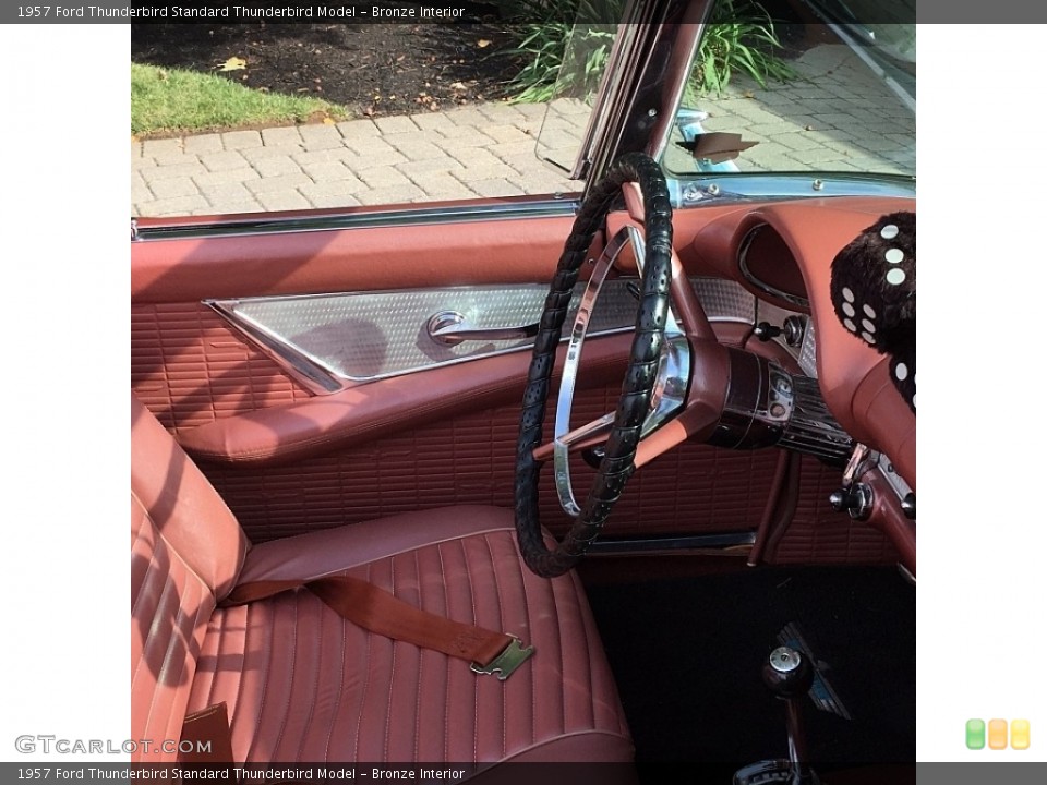 Bronze Interior Photo for the 1957 Ford Thunderbird  #138710928