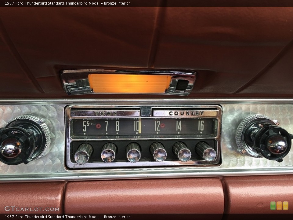 Bronze Interior Audio System for the 1957 Ford Thunderbird  #138710958