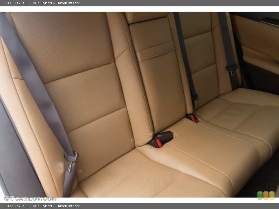 Flaxen Interior Rear Seat for the 2016 Lexus ES 300h Hybrid #138711591