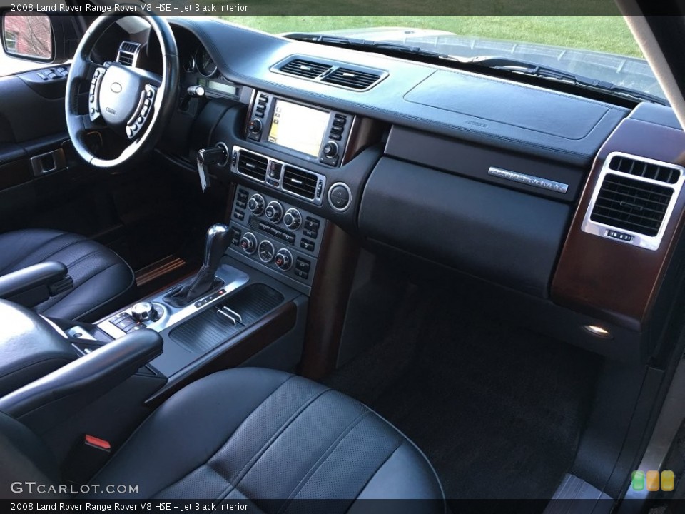 Jet Black Interior Dashboard for the 2008 Land Rover Range Rover V8 HSE #138711879