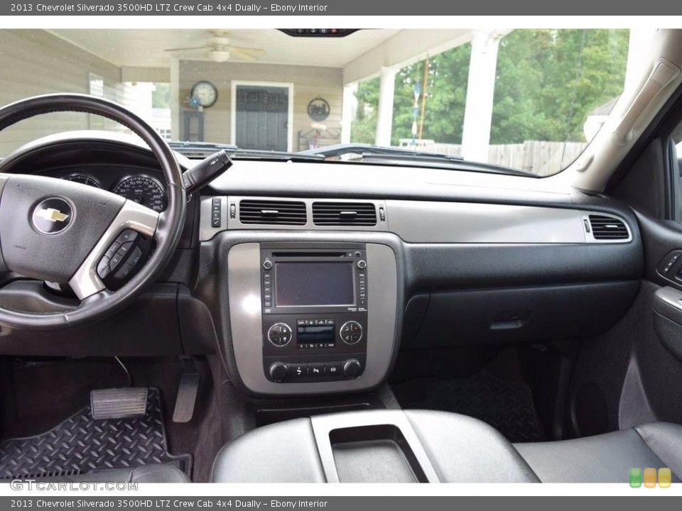 Ebony Interior Dashboard for the 2013 Chevrolet Silverado 3500HD LTZ Crew Cab 4x4 Dually #138715230