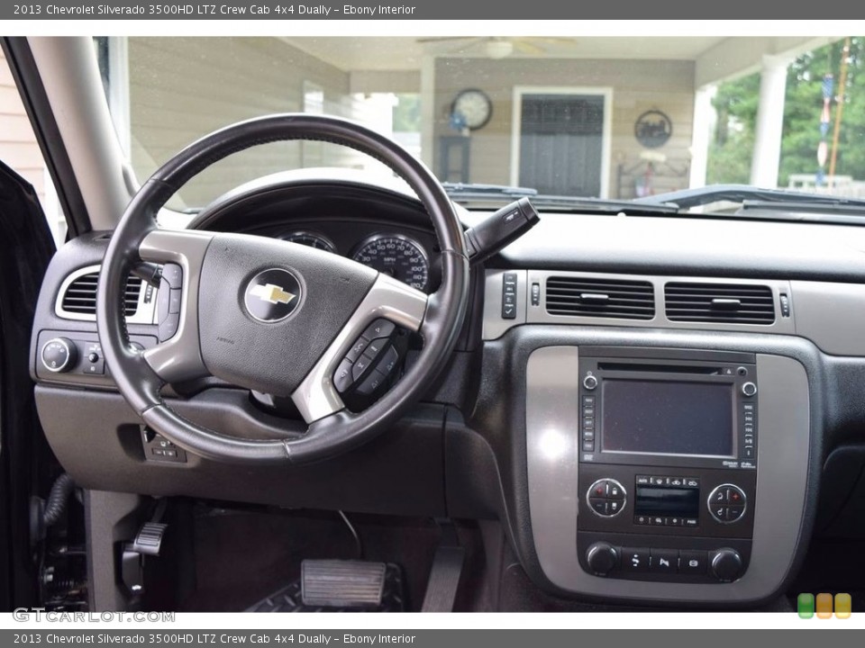 Ebony Interior Dashboard for the 2013 Chevrolet Silverado 3500HD LTZ Crew Cab 4x4 Dually #138715251