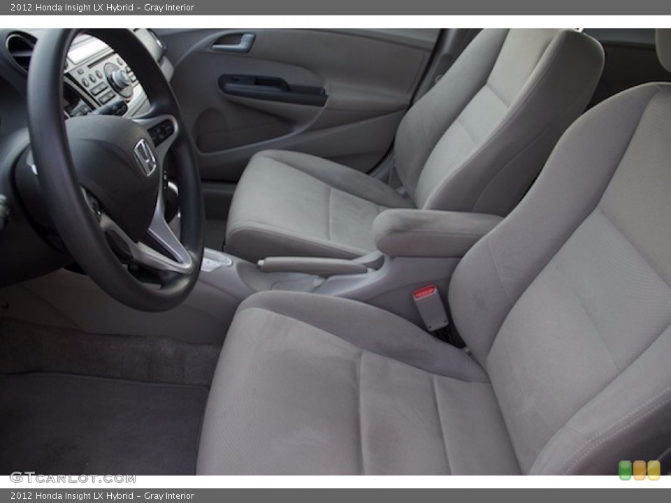 Gray Interior Front Seat for the 2012 Honda Insight LX Hybrid #138716046