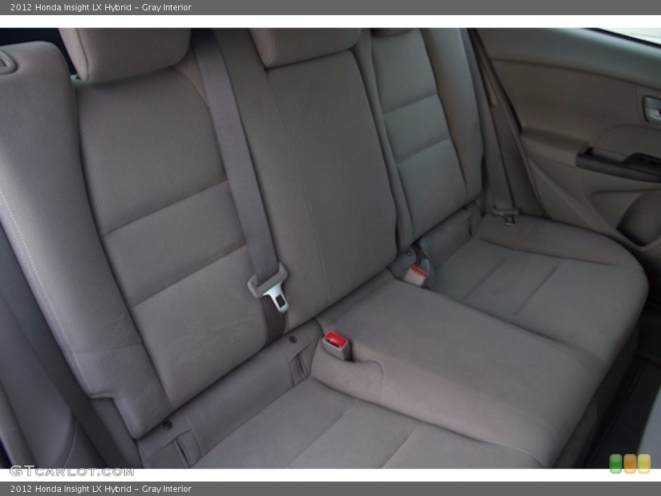 Gray Interior Rear Seat for the 2012 Honda Insight LX Hybrid #138716289