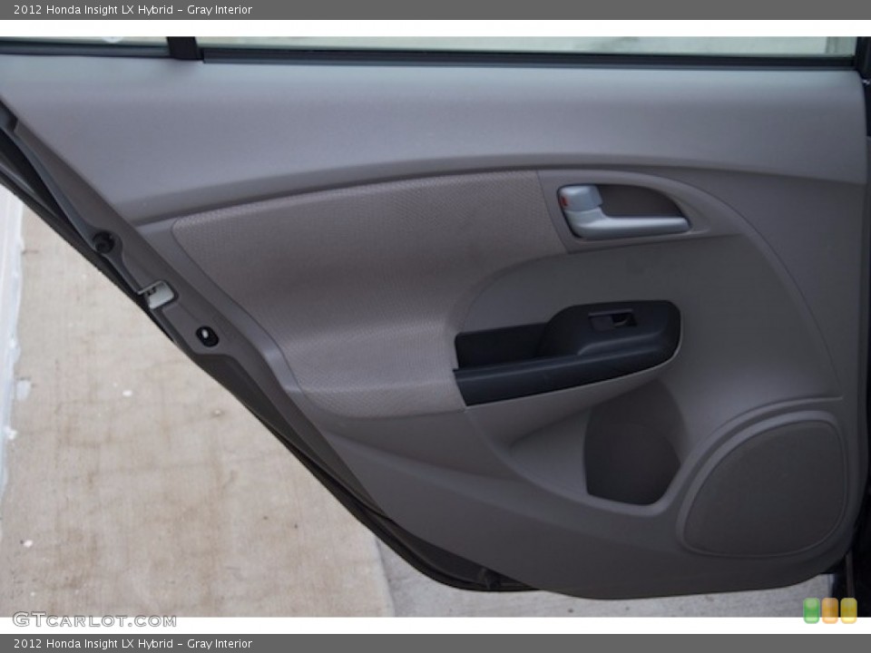 Gray Interior Door Panel for the 2012 Honda Insight LX Hybrid #138716379