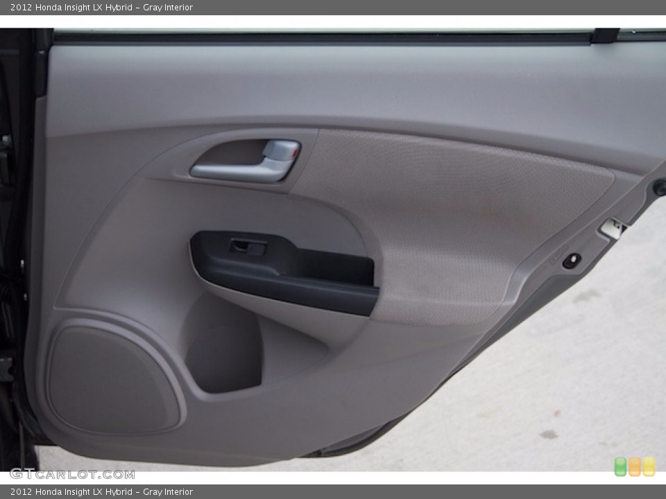 Gray Interior Door Panel for the 2012 Honda Insight LX Hybrid #138716400