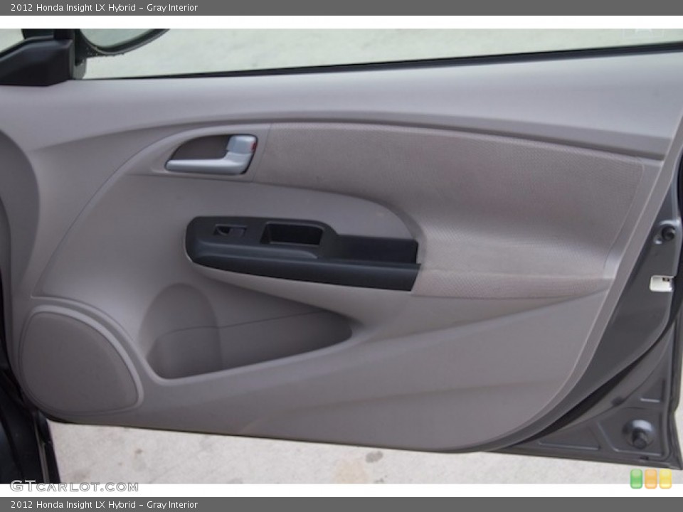 Gray Interior Door Panel for the 2012 Honda Insight LX Hybrid #138716415