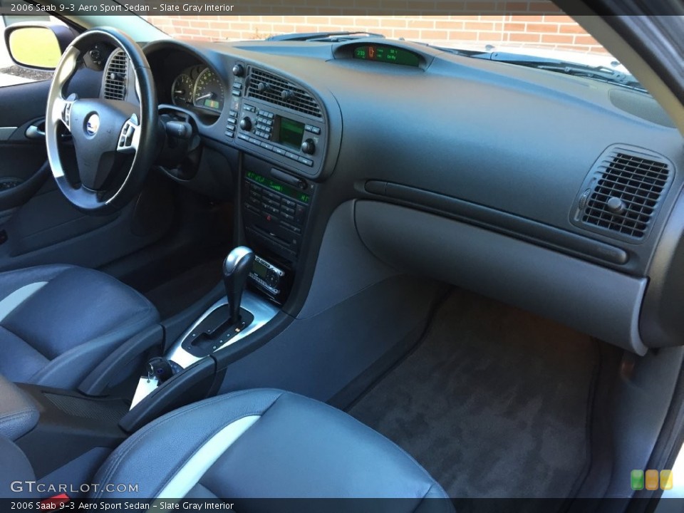 Slate Gray Interior Dashboard for the 2006 Saab 9-3 Aero Sport Sedan #138716595