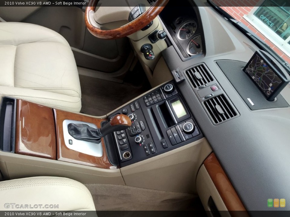 Soft Beige Interior Dashboard for the 2010 Volvo XC90 V8 AWD #138719997