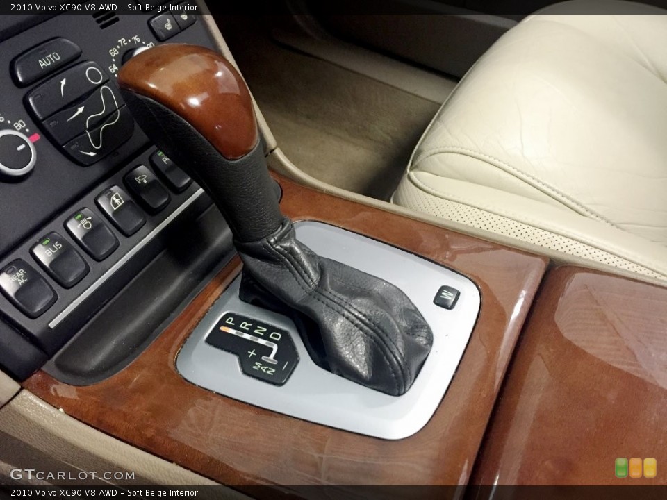 Soft Beige Interior Transmission for the 2010 Volvo XC90 V8 AWD #138720162