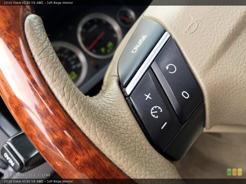 Soft Beige Interior Steering Wheel for the 2010 Volvo XC90 V8 AWD #138720276