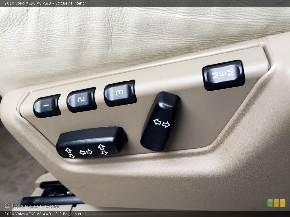 Soft Beige Interior Front Seat for the 2010 Volvo XC90 V8 AWD #138720555