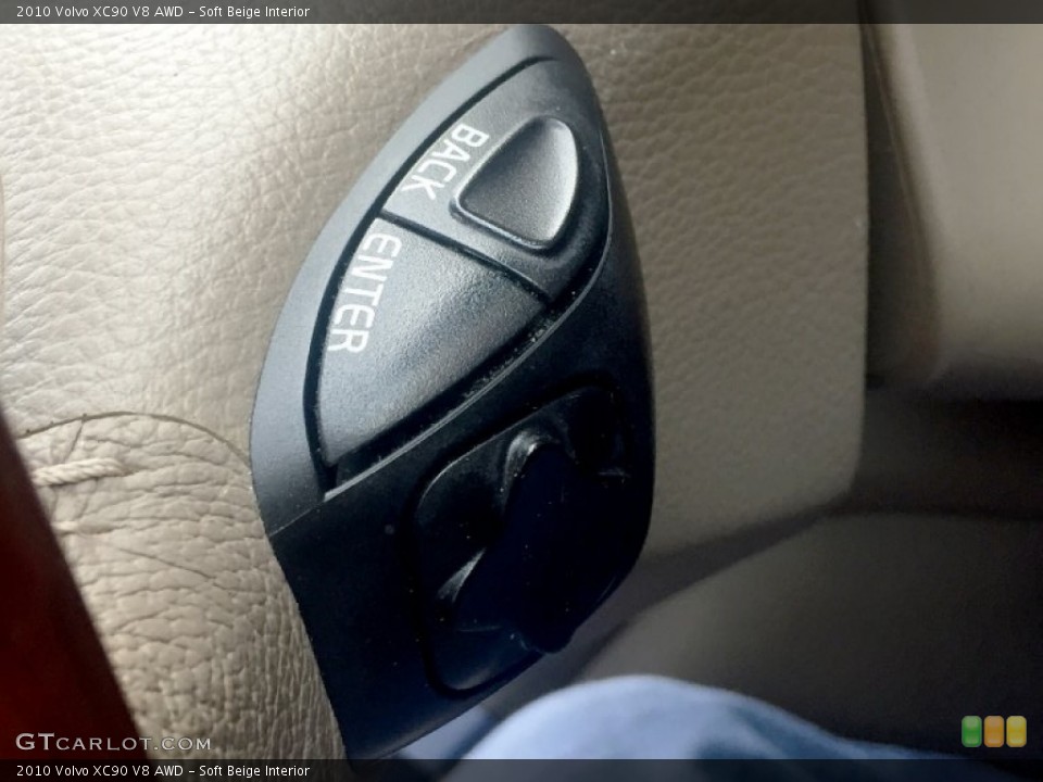 Soft Beige Interior Controls for the 2010 Volvo XC90 V8 AWD #138720627