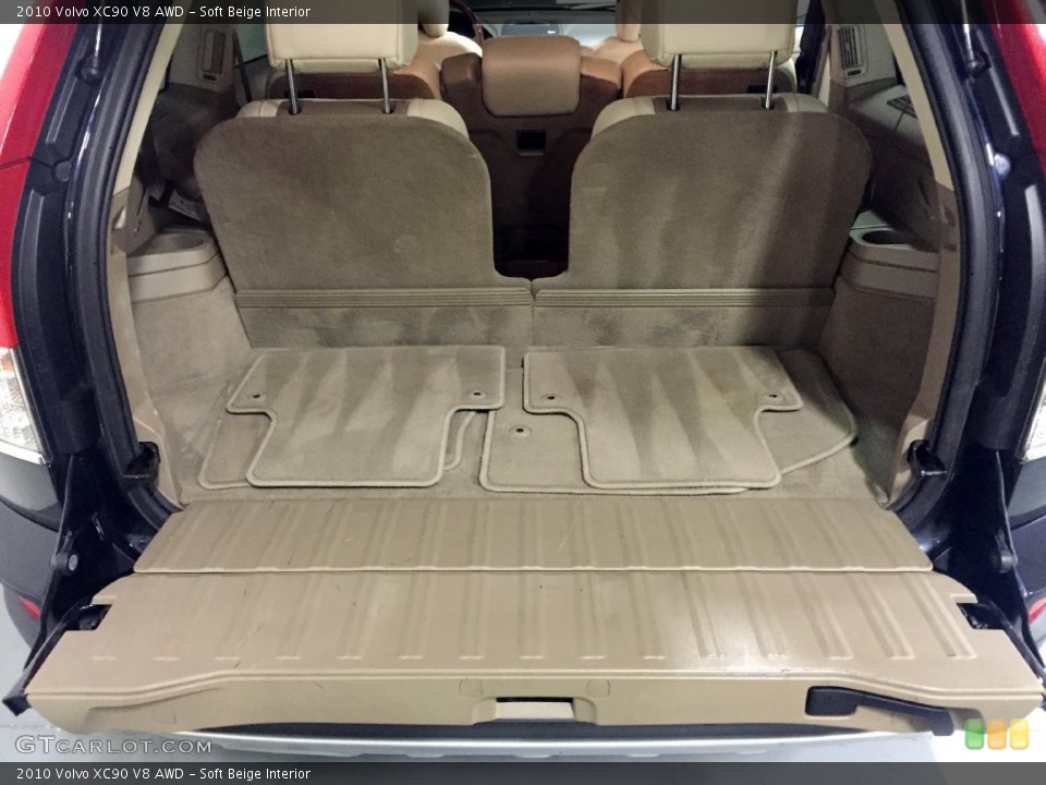 Soft Beige Interior Trunk for the 2010 Volvo XC90 V8 AWD #138720642