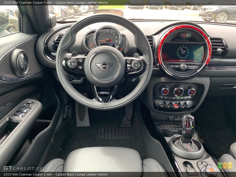 Carbon Black Lounge Leather Interior Dashboard for the 2020 Mini Clubman Cooper S All4 #138721878