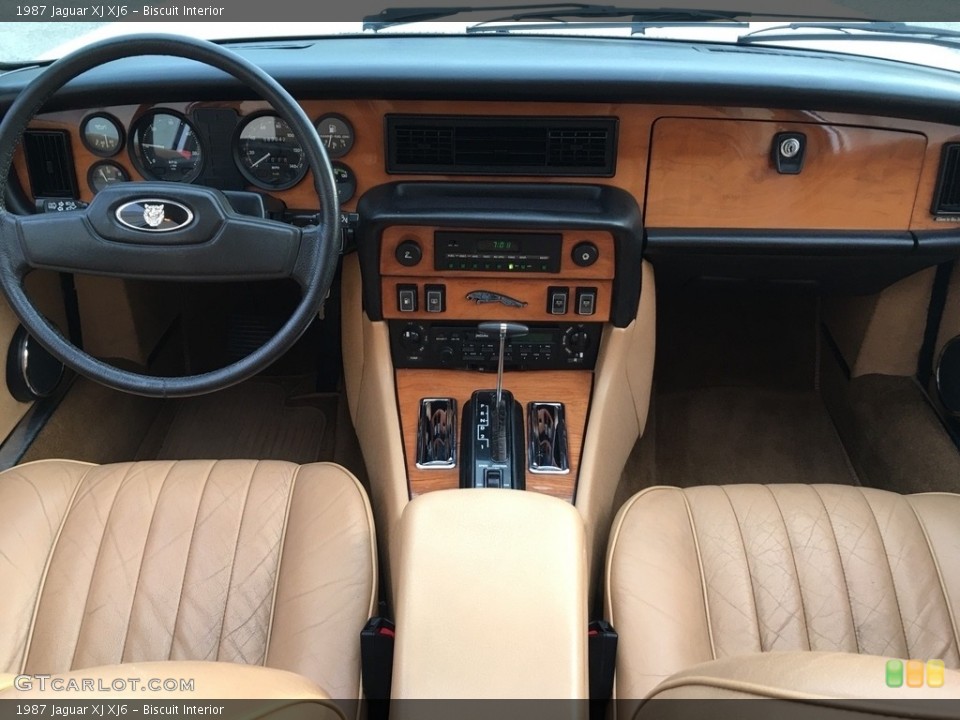 Biscuit Interior Dashboard for the 1987 Jaguar XJ XJ6 #138723648