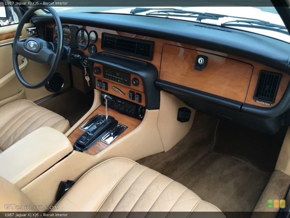 Biscuit Interior Dashboard for the 1987 Jaguar XJ XJ6 #138723672