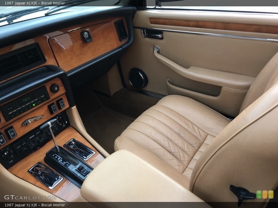 Biscuit Interior Front Seat for the 1987 Jaguar XJ XJ6 #138724416