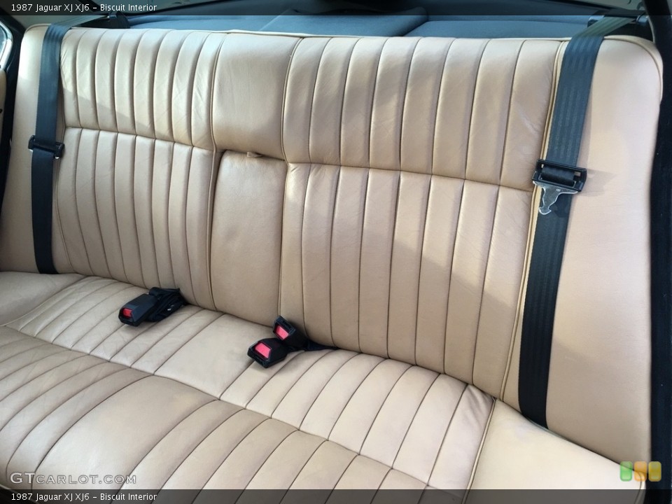 Biscuit Interior Rear Seat for the 1987 Jaguar XJ XJ6 #138724509