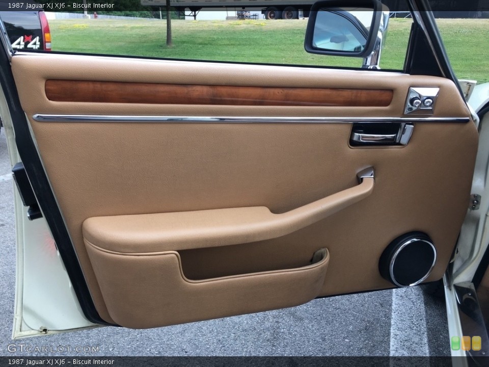Biscuit Interior Door Panel for the 1987 Jaguar XJ XJ6 #138724776