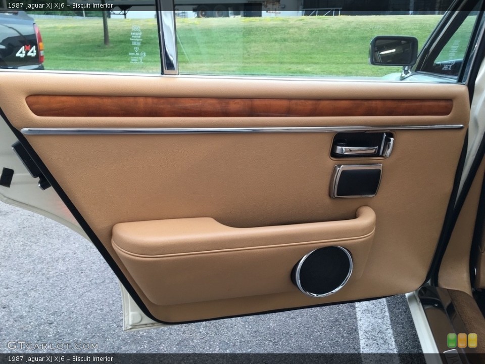 Biscuit Interior Door Panel for the 1987 Jaguar XJ XJ6 #138724815