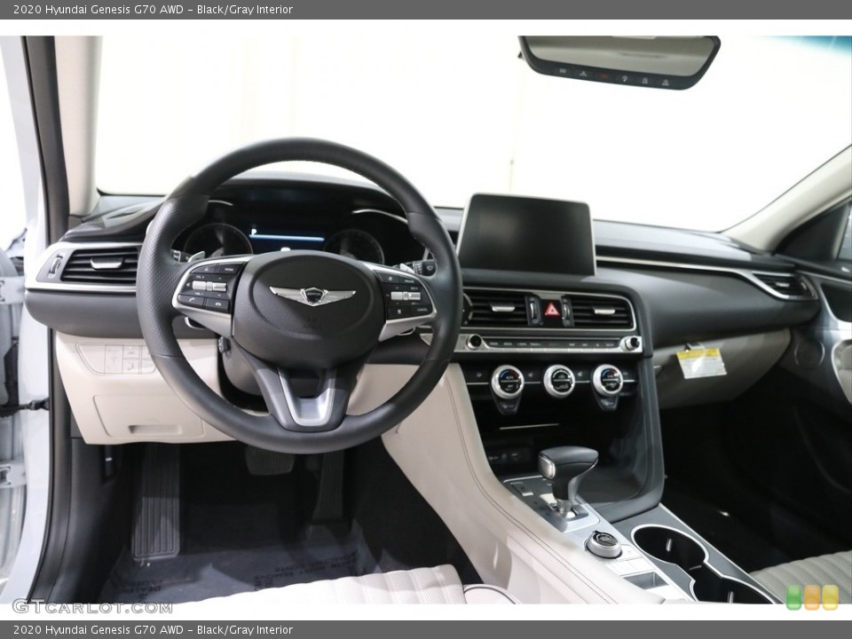 Black/Gray Interior Photo for the 2020 Hyundai Genesis G70 AWD #138725856