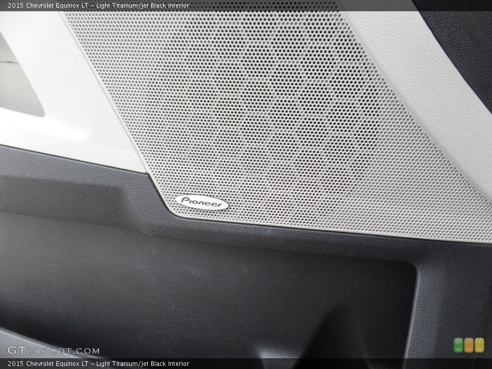 Light Titanium/Jet Black Interior Audio System for the 2015 Chevrolet Equinox LT #138725970