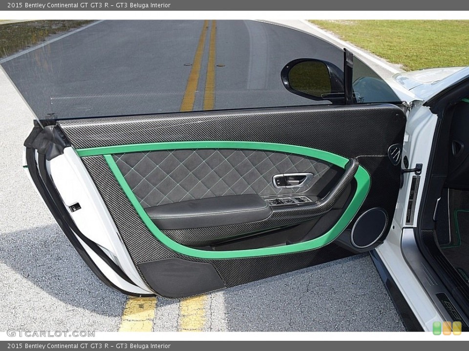 GT3 Beluga Interior Door Panel for the 2015 Bentley Continental GT GT3 R #138726768