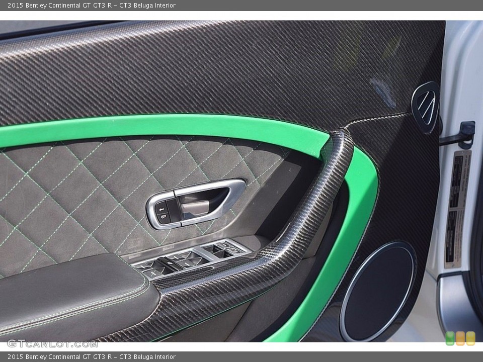 GT3 Beluga Interior Door Panel for the 2015 Bentley Continental GT GT3 R #138726777