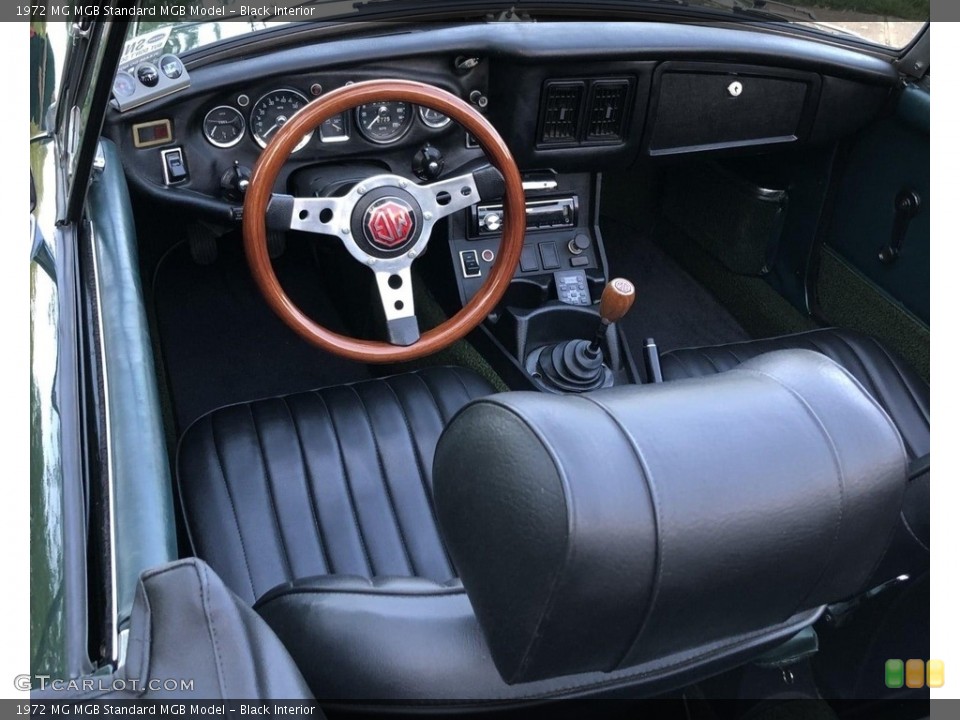 Black Interior Photo for the 1972 MG MGB  #138726851